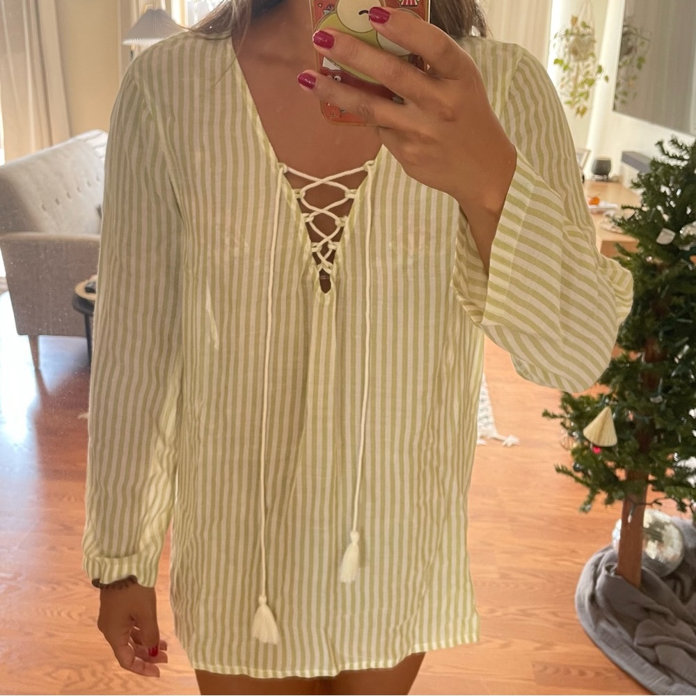 Sheer kaftan